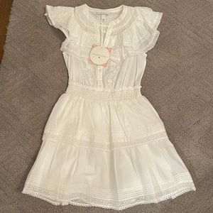 LoveShackFancy X Target white ruffle dress
